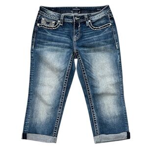 Vigoss Heritage Fit Capri Jeans